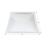 Icon Technologies 01863 Rv Skylight White For Standard 30X30" Openings New. Price: $215.93.