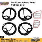 Door Seal Rubber Weatherstrip Set Fits Mercedes Benz W123 280E 230TE 4D P06 New. Price: $267.19.