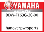 Yamaha Oem Part BDW-F163G-30-00 Emblem (lh) New. Price: $23.99.