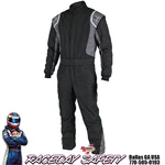 K1 Racegear Precision Ii Youth Suit Black/gray Sfi 3.2A/5 New. Price: $399.00.