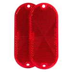 Blazer International B278SRW Oblong Stick-on Reflectors, Red, Pack Of 1, New. Price: $8.39.