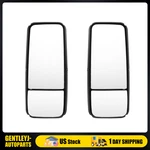 Pair Chrome Power Heated Door Mirrors Lh&rh For Kenworth T600 T660 T800 08-16 New. Price: $203.03.