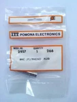 Telephone Plugs Itt Pomona 2957 - Bnc (f) To Phono Pack Lot Nos New. Price: $12.79.