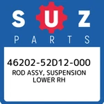 46202-52D12-000 Suzuki Rod Assy, Suspension Lower Rh 4620252D12000, New Genuine. Price: $213.49.