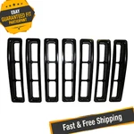 Crown Automotive RT26043 Black Grille Inserts For 1997-2006 Jeep Wrangler Tj New. Price: $51.96.