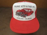 Vintage Highway Auto & Parts Inc Loveland Colorado Car Snapback Hat Trucker Cap Pre-owned. Price: $5.50.