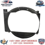 New Radiator Engine Cooling Fan Shroud Oem Replaces For 1987-2001 Jeep Cherokee. Price: $31.10.