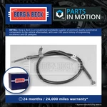 Cable Fits Ldv Cub 2.3D Rear Left 98 To 01 LD23 Parking B&b New. Price: $35.17.