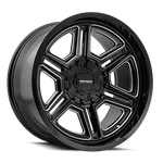 4 New 20X10 Mayhem 8117 Hermosa Gloss Black Milled 8X165.1 8X6.5 ET-25 Wheel Rim. Price: $1084.35.