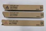 Genuine Ricoh Savin Lanier Mp C5502 C4502 Toner Set Of 3 Bk ,y, New. Price: $76.00.