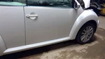 Passenger Right Front Door Shell Convertible Electric White 03-10 Beetle 92471 Used. Price: $445.00.