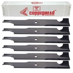 54" Hd Hi-lift Blade 6-PACK Rotary 16047-6 (18-3/4" X 5/8" Hole) New. Price: $105.95.