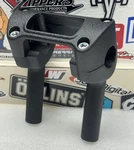 2022-2024 Oem Harley Low Rider Softail Black Wrinkle Handlebar Risers 5" Used. Price: $95.00.