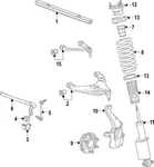Genuine Gm Upper Control Arm 85698736 New. Price: $84.83.