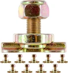Us Cargo Control Track Threaded Bolt Double Stud Fitting, (10 Units New. Price: $87.06.