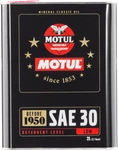 Motul Classic Sae 30 Oil - 6X2L Case Of New. Price: $126.64.