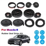 Door Rubber Seal Strips Weather Draft Wind Noise Reduction Kit For Mazda 6 New. Price: $59.98.