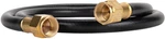 59913 3' Propane Hose Assembly - 3/8" Female X Flare, Black New. Price: $57.61.