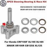 Steering Stem Bearing Race Kit For Honda XR80R CRF100F XL100 XR100R XL125 CB125S New. Price: $13.99.