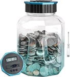 Piggy Bank For Adults Kids, Vcertcpl Digital X-large, Gradient Blue New. Price: $30.69.