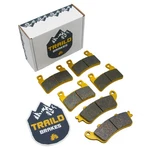 Traild Honda GL1800C Valkyrie 2014-2015 Ceramic Brake Pad Full Vehicle Set New. Price: $39.79.