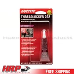 Loctite 38653 Low Strength Threadlocker Tube (222) Purple Pack New. Price: $15.19.