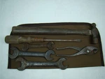 Vintage Kit Reproduction Bag Old Tools Vlchek Wrenches Gm Chevrolet Used. Price: $165.00.