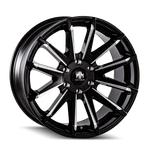 20X9.5 Mayhem Crossfire Black W/milled Spokes Wheel 6X135 (25MM) New. Price: $330.65.