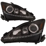 Hid Left And Right Headlight Set For 12-13 Lexus IS350 IS250 Sedan; Capa New. Price: $1279.67.