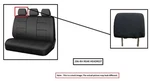 Blk Clo Rear Headrest Oem 2021 Honda Passport 81340TGSA01ZA Used. Price: $78.00.