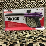 New Kingman Spyder Victor Semi-auto Paintball Gun Gloss Purple. Price: $76.95.