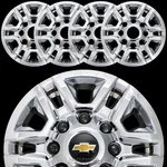 2020-2026 Chevrolet Silverado 2500 Lt 17" Chrome Wheel Skins Rim Covers Hub Caps New. Price: $149.99.