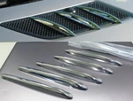 Deluxe 6X Hood Vent Grill Trims For Mercedes Benz W166 Ml X166 Gl Royal Chrome New. Price: $47.92.