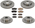 & Brake Rotors Ceramic Pads For 03-05 350Z Base ( Except Brembo ) 6PC Kit New. Price: $221.00.