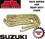 Fits Suzuki DR350 L-p 90-93 Uprated Gold Heavy Duty Chain Hdr Race Series New. Price: $44.31.