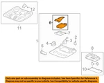 Chevrolet Gm Oem 10-15 Camaro Overhead Roof Console-garage Door Opener 92219508 New. Price: $142.56.