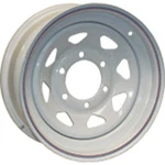 American Tire 20124 12" Wheel Hole Galvanized Spoked New. Price: $52.96.