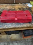 Honda 85 Big Red Luggage Box Lid 80211-HA0-003 Used. Price: $35.00.
