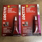 Pks Loctite 222 Threadlocker, Purple Low Strength, 6 Ml Tube, 555339 New. Price: $15.90.