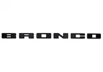 Ford Racing M-1447-BLMB Black Grille Lettering Overlay Kit 2021-2025 Bronco New. Price: $109.41.