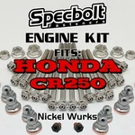 Engine Kit For Honda Specbolt Nickel Wurks (titanium Look) New. Price: $56.99.