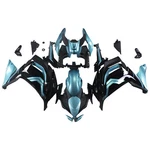 Blue Black Abs Fairing Kit For Kawasaki ER-6F Ninja 650R 2021 2022 2023 Body New. Price: $410.95.