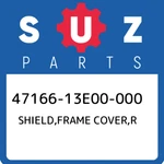 47166-13E00-000 Suzuki Shield,frame Cover,r 4716613E00000, New Genuine Oem Part. Price: $39.17.
