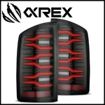 Alpharex Luxx Black-red Led Tail Lights Fit 2002-2005 Ram 1500/2003-06 2500 3500 New. Price: $395.00.