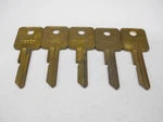 Star HBR14C Key Blank Fits Gm B50 P1098C Lot Of New. Price: $10.00.