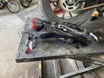 Triumph 2302378 Speed Twin 900 Rear Fender, Brake Light, Turn Signals. Used. Price: $187.49.