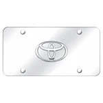 Toyota Logo License Plate (chrome) New. Price: $46.95.