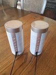 Two Ilive Platinum - Dpi ISWFV387RG Bluetooth Wireless Speaker, Rose Gold Used. Price: $39.99.
