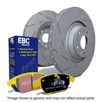 Ebc For Kits Yellowstuff Pads And Usr Rotors S9KR1277 New. Price: $485.72.