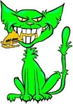 Arctic Cat Eating Ski Doo Decal New. Price: $6.99.